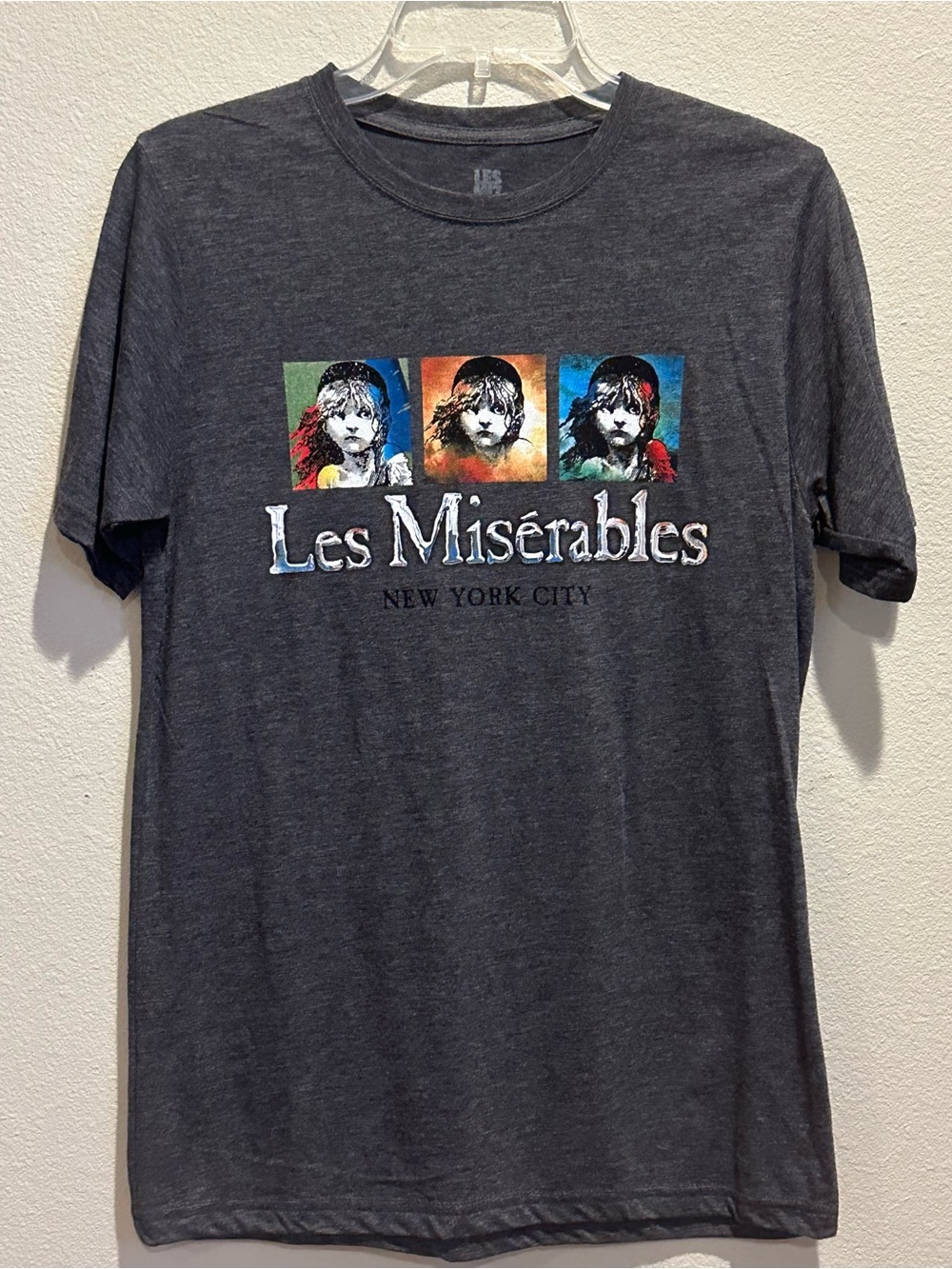 Collector’s New York City Les Miserables T-Shirt from Broadway, NYC, Small